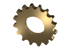 Plate development software for chain sprocket shape